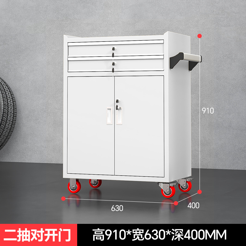 Carro de herramientas de reparación de automóviles Carro de reparación multifuncional móvil Taller pesado Hardware con cajón Fabricante de camiones de herramientas