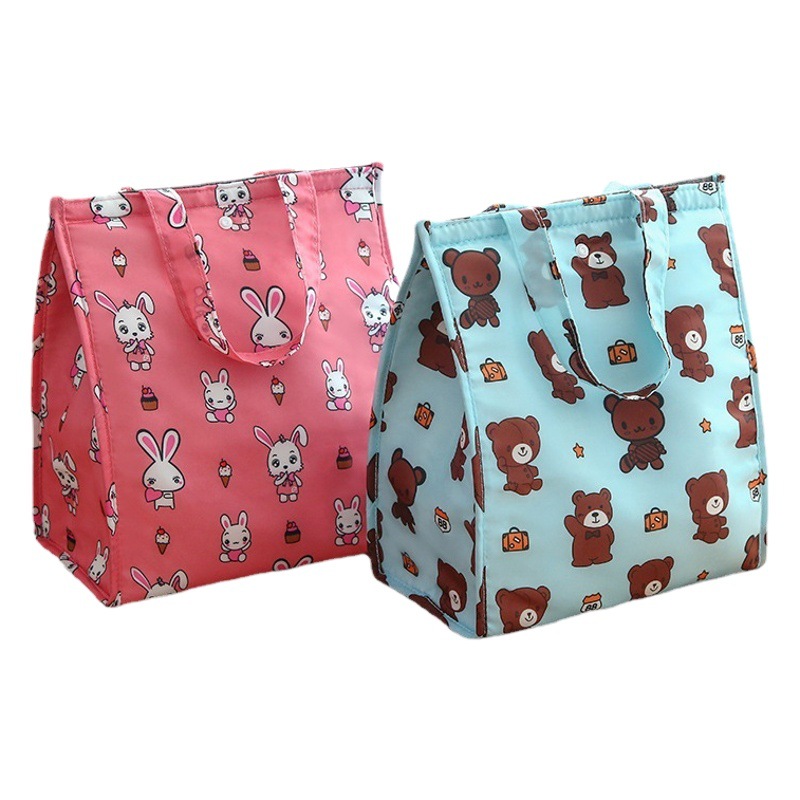 Impermeable plegable bolsa de almuerzo portátil Flamingo lonchera bolsa de aislamiento térmico bolsa de almuerzo bolsa de picnic bolsa de almacenamiento