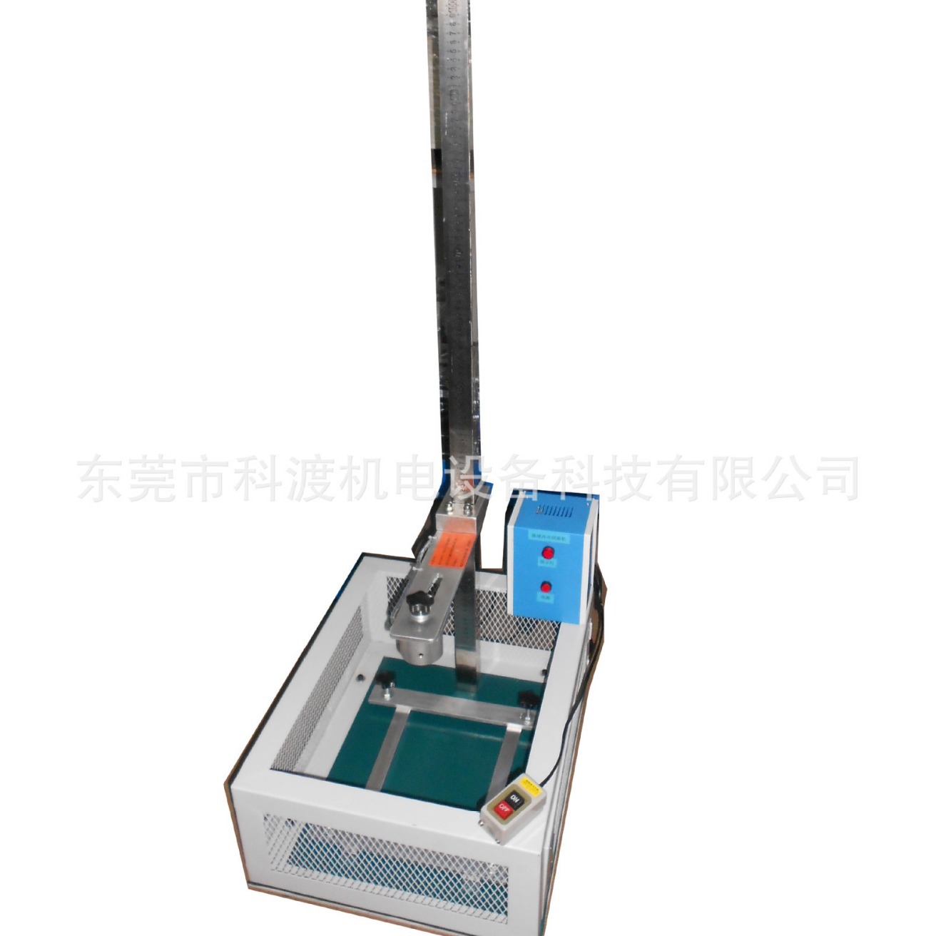 建筑玻璃落球冲击试验机 瓶盖耐冲击试验机 钢化玻璃冲击试厂家