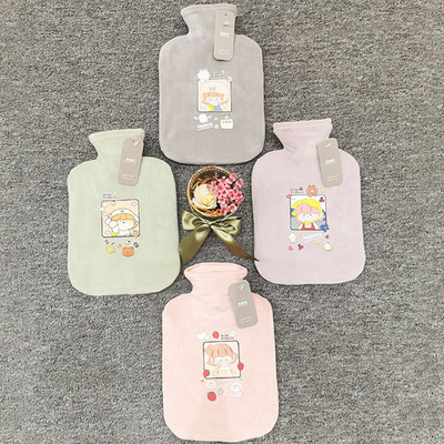 热水袋注水防爆冲水暖水袋女热敷宫寒暖肚子大小号学生灌水暖宝宝|ms