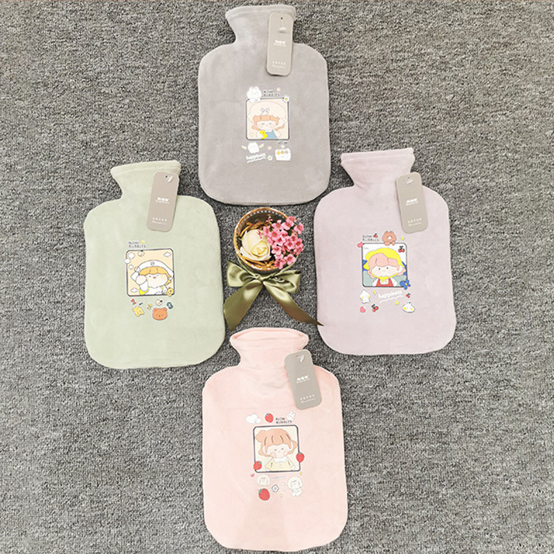 热水袋注水防爆冲水暖水袋女热敷宫寒暖肚子大小号学生灌水暖宝宝|ms