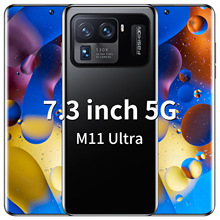 爆款M11 Ultra智能手機 2+16G外貿手機7.3寸跨境手機工廠現貨代發