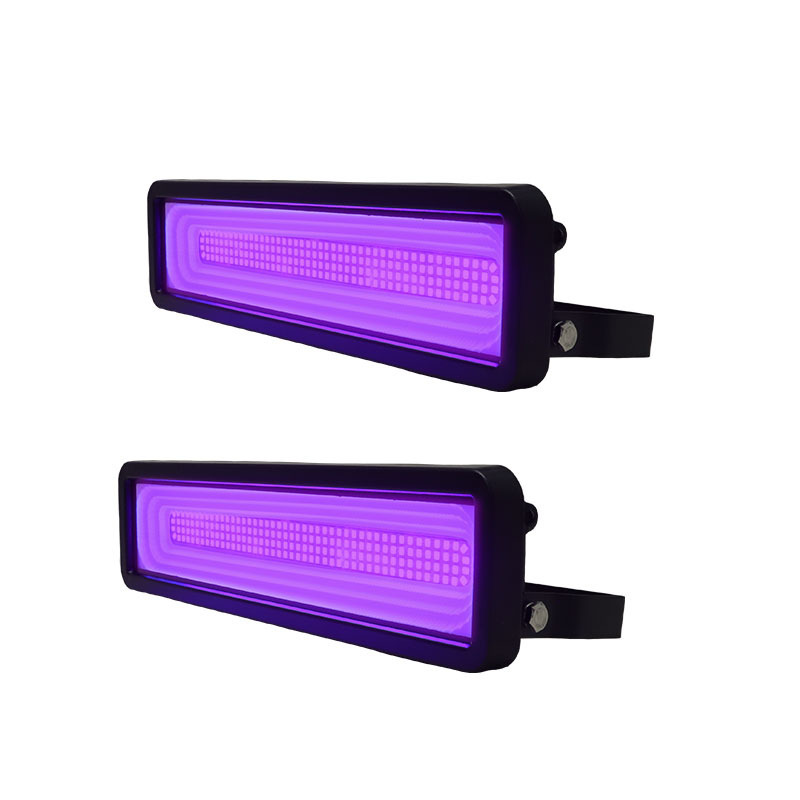 Long Waterproof Uv Glue Purple Light Curing Halloween Black Light Stage Party Atmosphere Exclusive Floodlight 395Nm