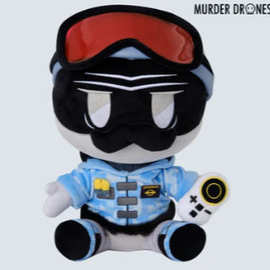 跨境新款 UZI PAJAMA PLUSH 睡衣版无机杀手毛绒玩具公仔 玩偶