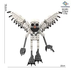 跨境新品99 Nights in the Forest 森林中的99夜游戏周边积木批发