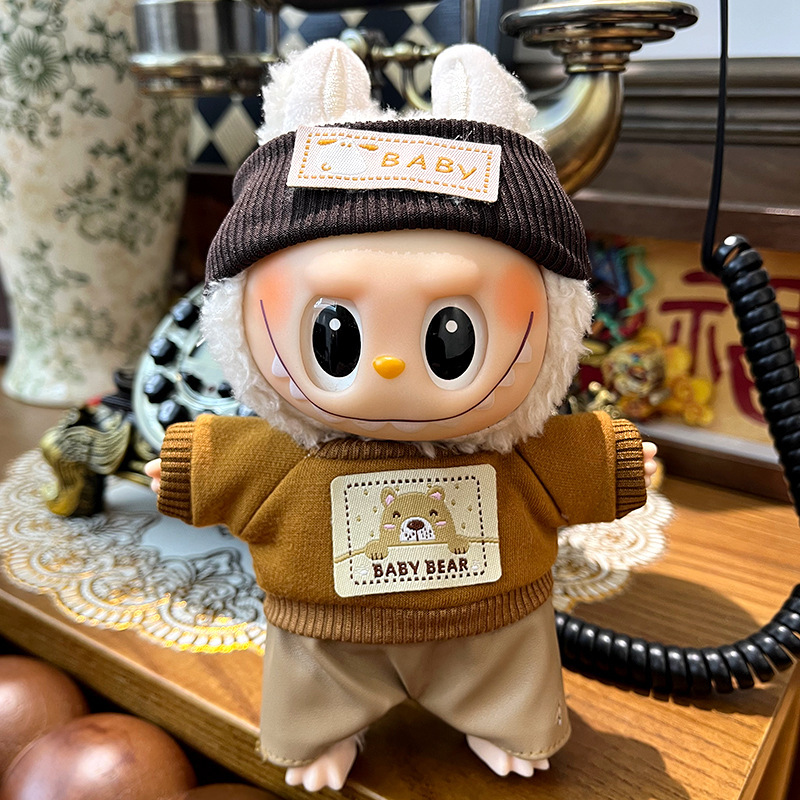ソースメーカー 17cm ラブブ ラブブベビー服 第一世代 第二世代 第三世代 カジュアルスーツ 人形服 交換用|undefined