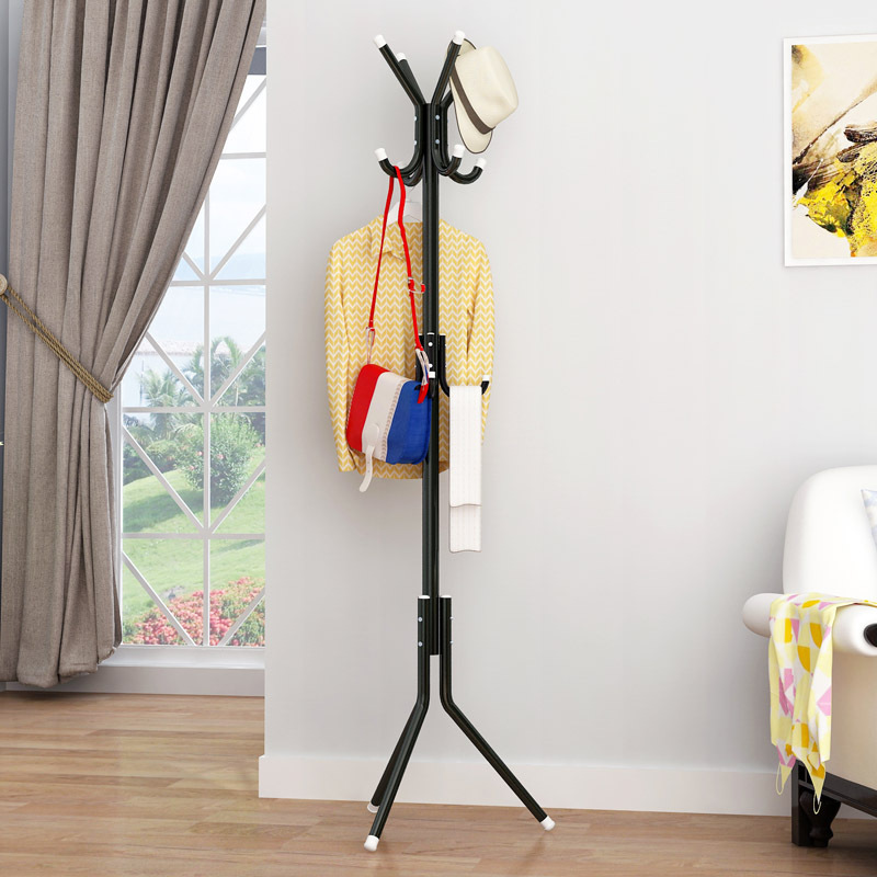 Ropa de árbol percha de sombrero de hierro forjado percha de piso multifuncional percha de ropa image 9