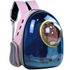 Mr. Qimeng Pet Backpack Pet Space Counter Cat Backpack with a large space bag on the chest