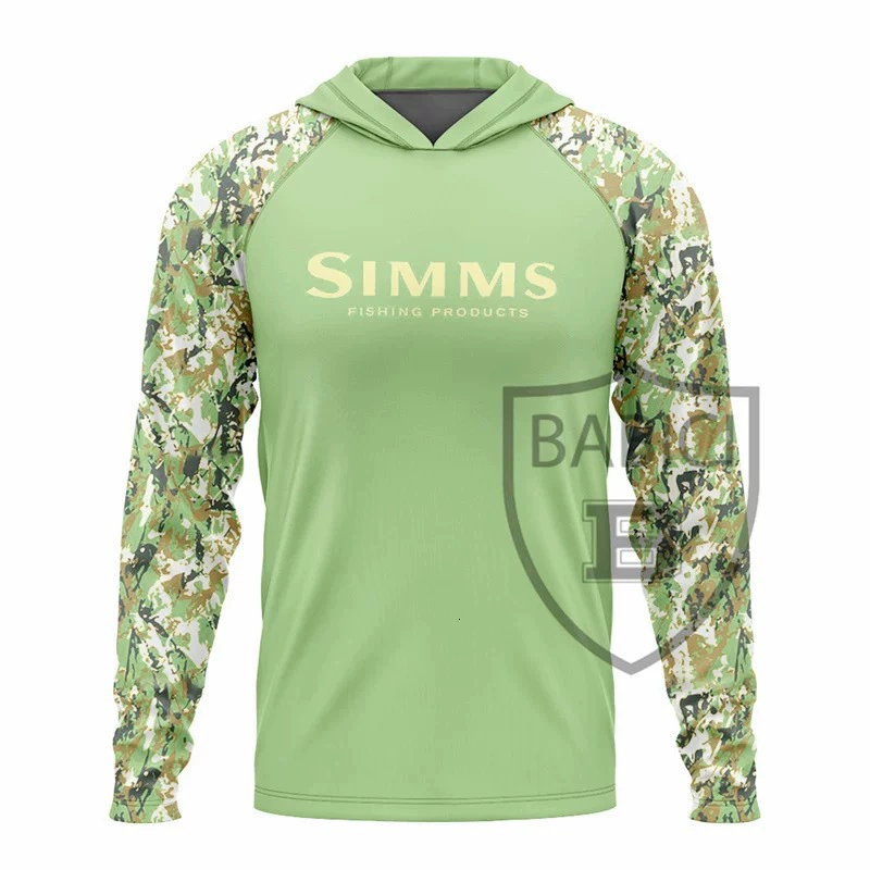 SIMMS новые мужские рубашки с длинными рукавами, одежда для рыбалки на открытом воздухе против ультрафиолета UPF 50+ одежда для рыбалки