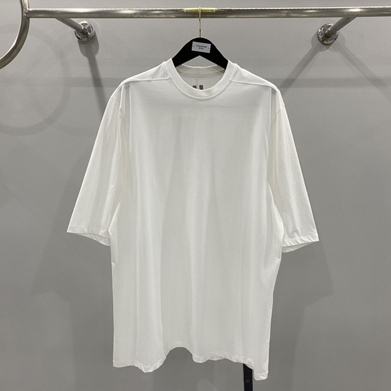 SUBHUMAN Men's Classic Solid Color Loose OS Style Five Medium Short Sleeve Large Size Tee Shirt Teenagers Black