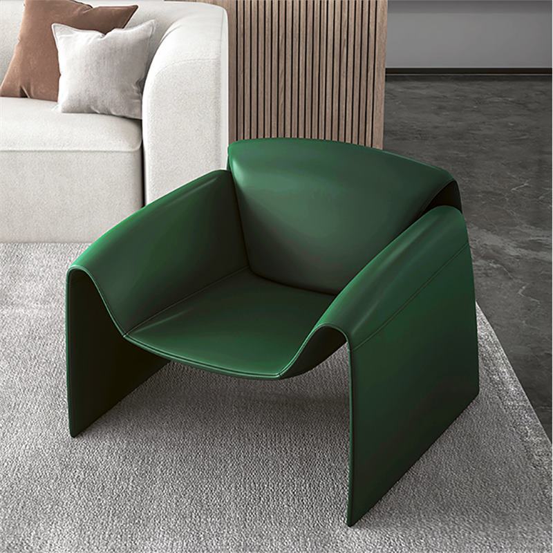 Кресло-диван Zuozuo Sofa молочная кожа