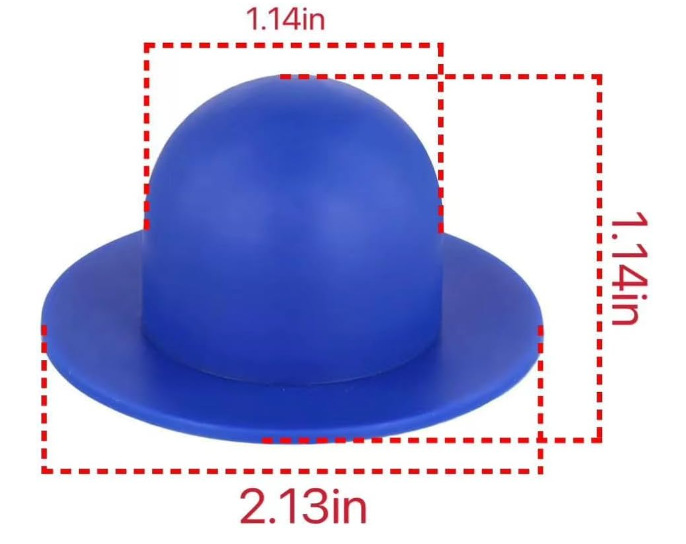 블루 밸브 플러그 짧은