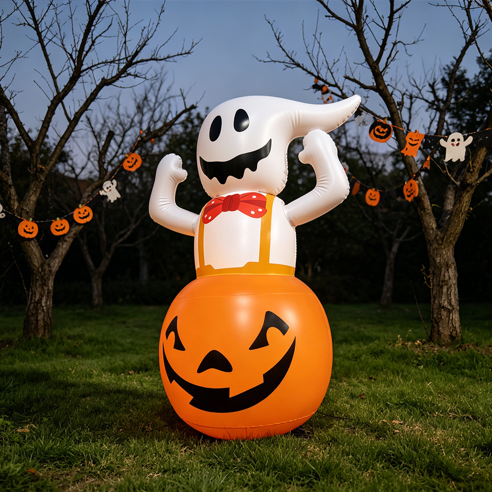 Halloween transfronterizo calabaza inflada fantasma tumblr decoración juguetes inflables atmósfera parque de juegos decoración