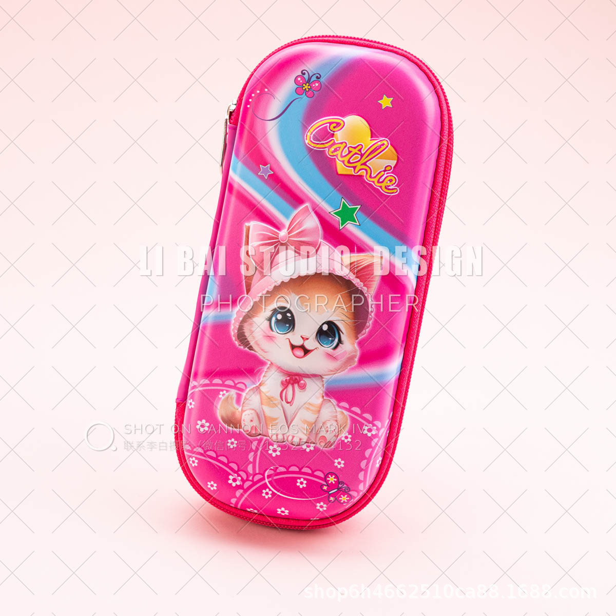 迪兰仕 Pencil case, capacious waterproof gift box for elementary school students for kindergarten, 3D