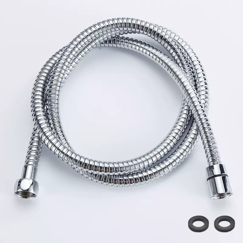 厂家批发淋浴管花洒不锈钢双扣沐浴加密卫浴热水器管浴室喷头软管