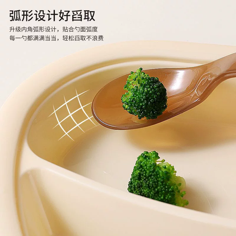 Набор посуды пищевого качества, мультяшная ложка для еды, детская обеденная тарелка, палочки для еды, обеденная тарелка с медвежонком для младенцев, детская миска для риса