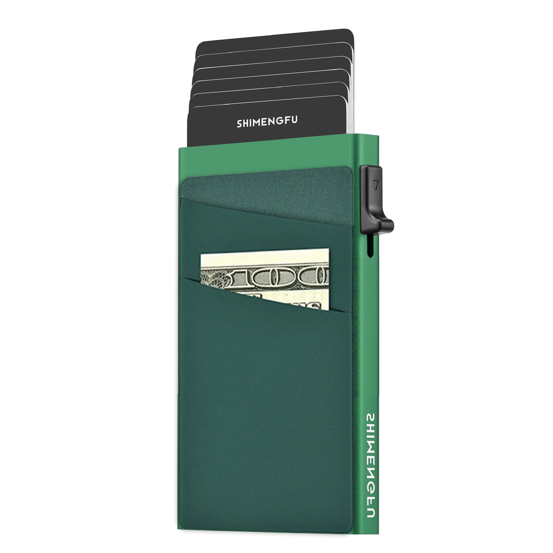 Juego de tarjetas verde verde