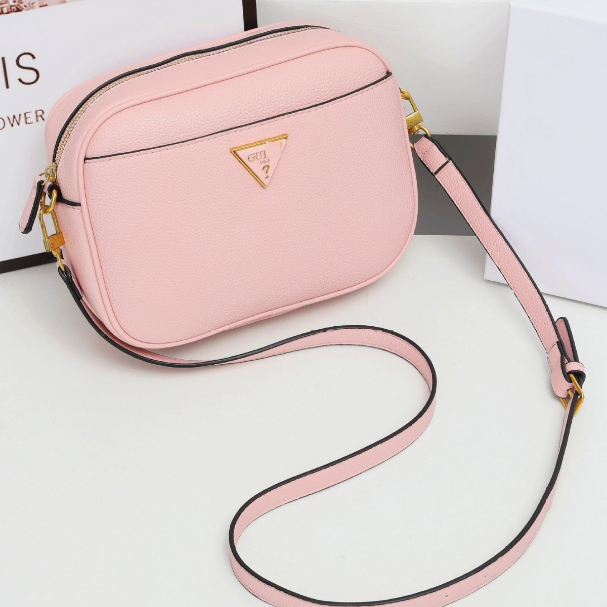 Gs comércio exterior Adivinhe casa estoura bolsa de câmera de impressão casual de moda bolsa de ombro oblíqua bolsa de mão de senhora