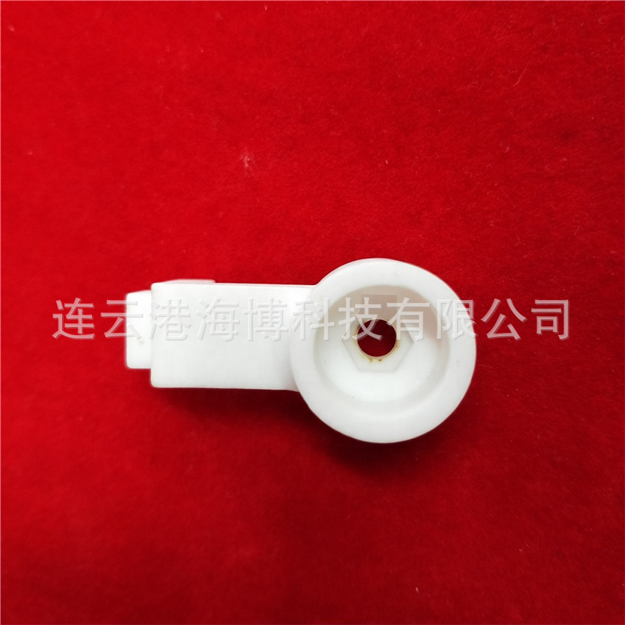 陶瓷异形件 热压 干压陶瓷导轮 99%氧化铝陶瓷件