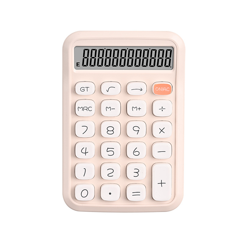 Calculadora de dopamina de 12 dígitos calculadora de pantalla grande computadora teclado mecánico examen de estudiantes suministros de estudio