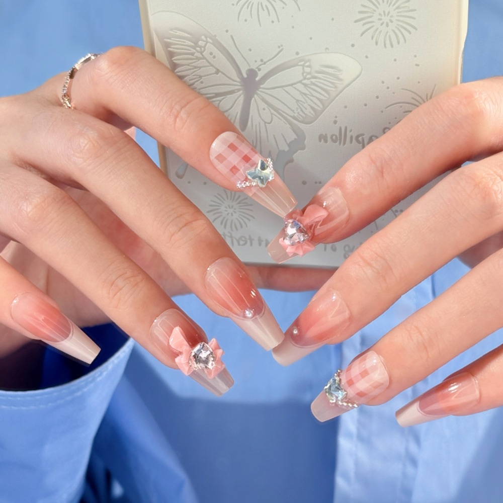 Temperamento de manicure desnudo, brillante, suave, versátil, puro deseo de sentir la atmósfera, blanquear, usar productos terminados de uñas