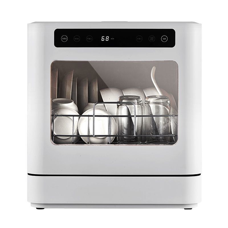 Dishwasher Household 8-Person Large-Capacity Fully Automatic Small Intelligent Drying, Disinfection and Sterilization Upper and Lower Spray No Installation Required