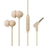 跨境爆款入耳式有线睡眠耳机侧睡不压耳舒适降噪耳机