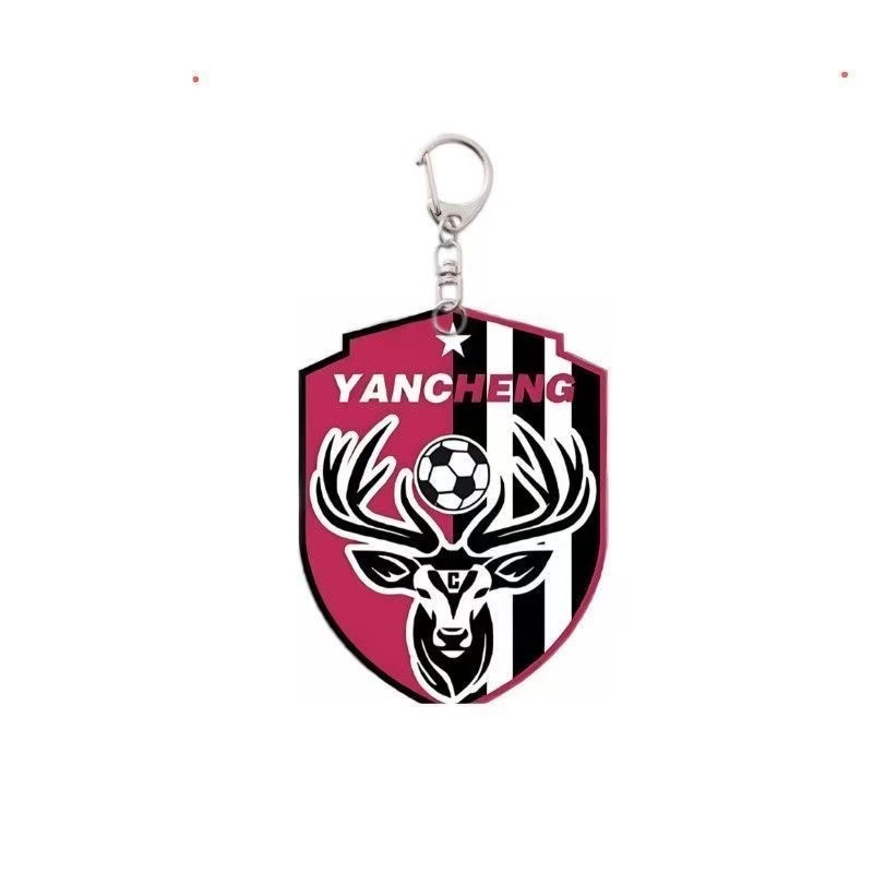 蘇州サッカーチームロゴサッカーリーグアクリルキーホルダークリエイティブペンダント南通と呼ばれるNangye Yancheng Nanjing|undefined