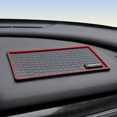 central control instrument table mat – Anti-slip mat - red-edge-crocodile-pattern-sports