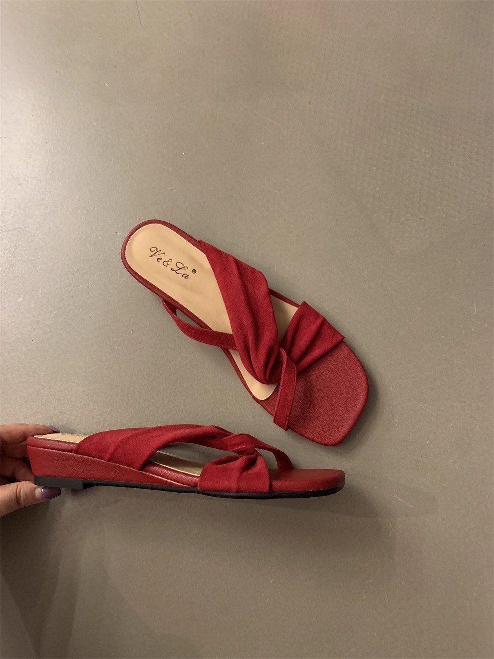 Sandalias y zapatillas de cuña de primavera y verano, sandalias de punta abierta, zapatos de mujer, zapatos de playa de verano, sandalias francesas, tacones altos