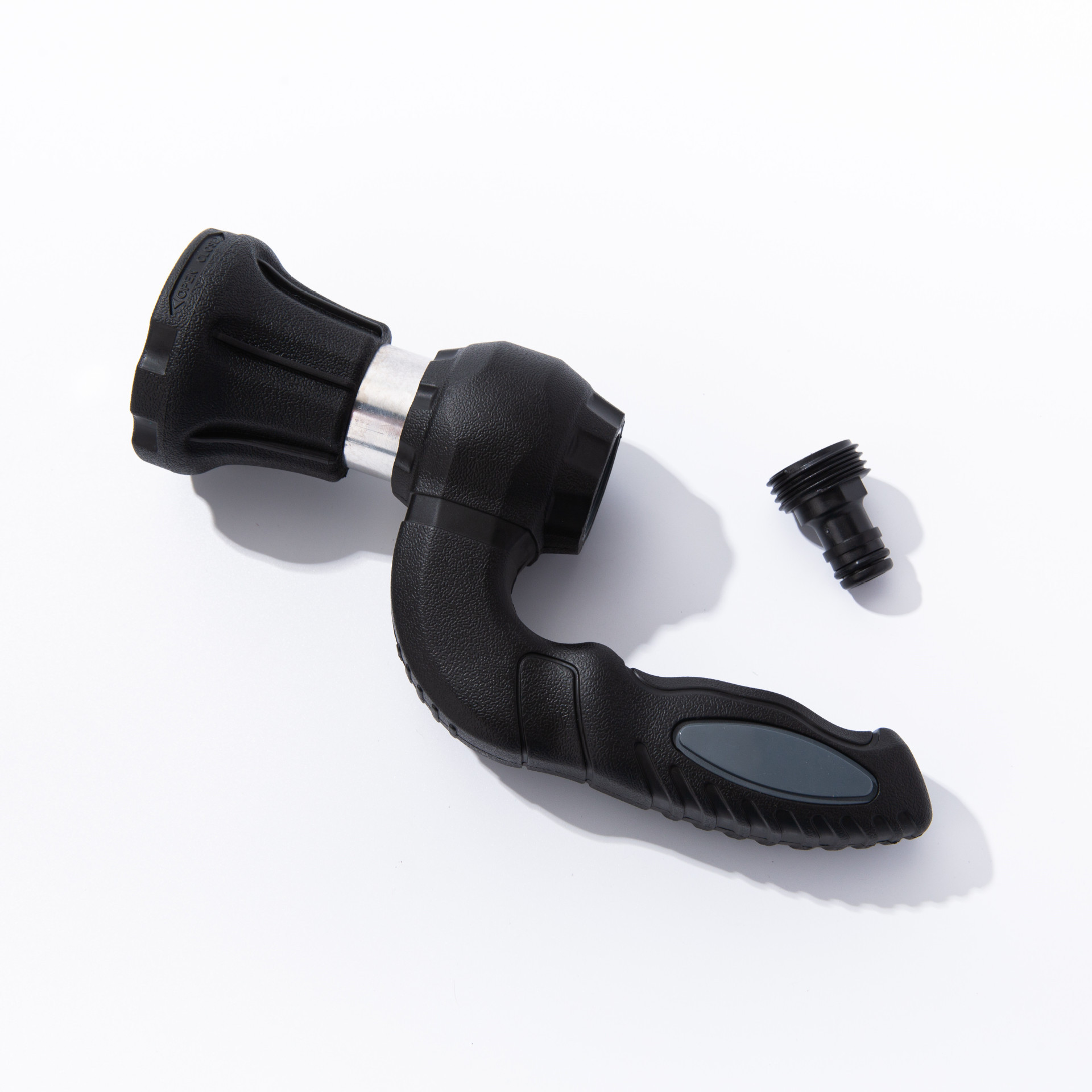 高压大流量园林浇花水枪 增压洗车喷头 浇菜水泵可调节水枪头批发