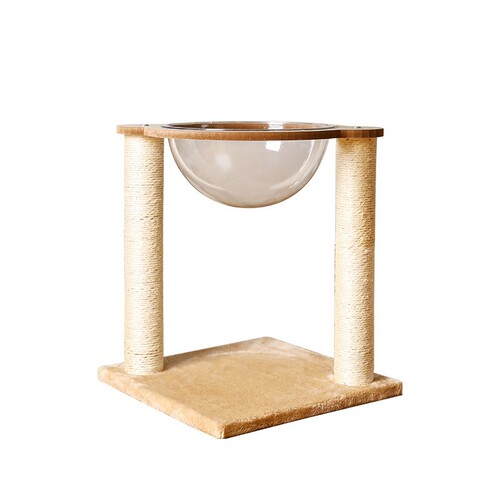 Cat tree space capsule cat bed cat tree sisal cat scratcher upright all-in-one multifunctional pet toy pet supplies