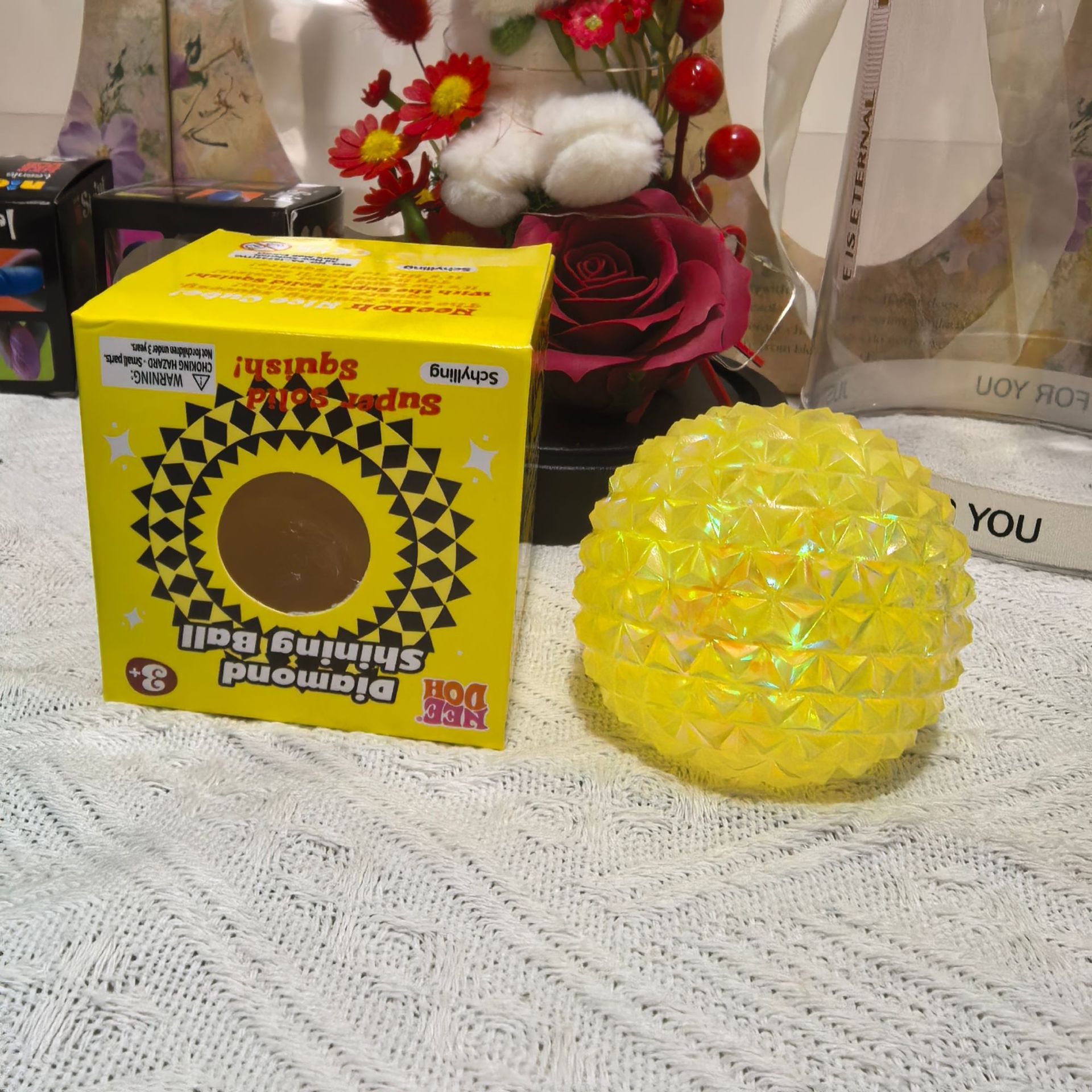 Bola de diamante de maltosa naranja (175 g)