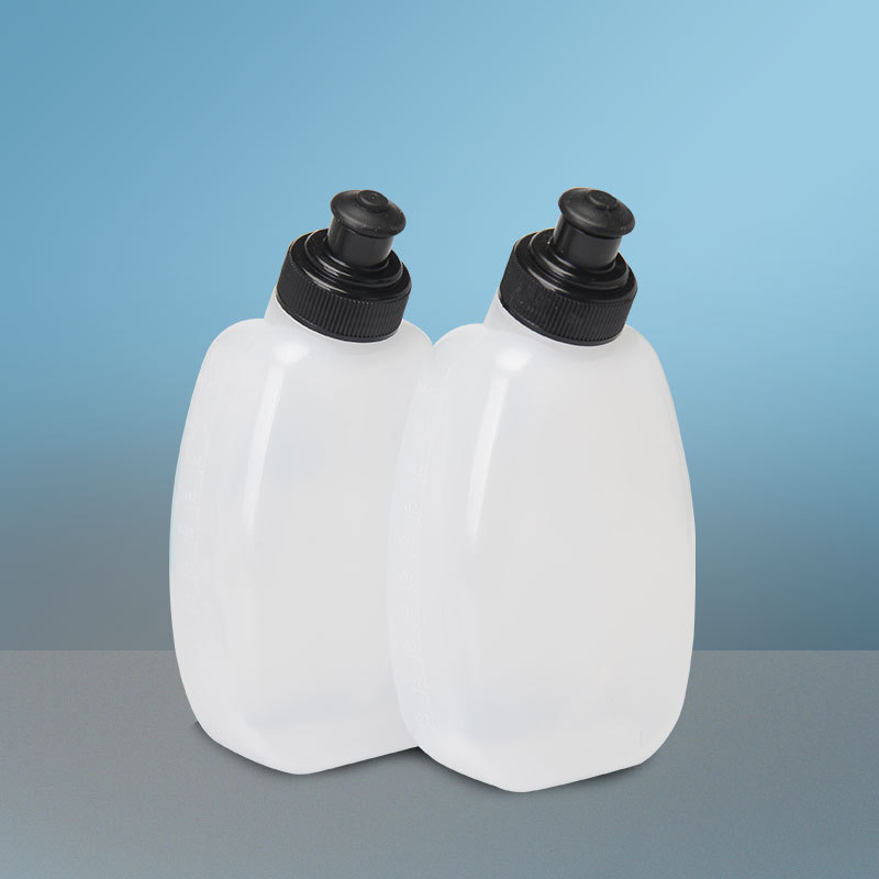 (2개) 달리기 스포츠 주전자 야외 소프트 워터 백 워터 컵 마라톤 승마 피트니스 등산 주전자 250 ML