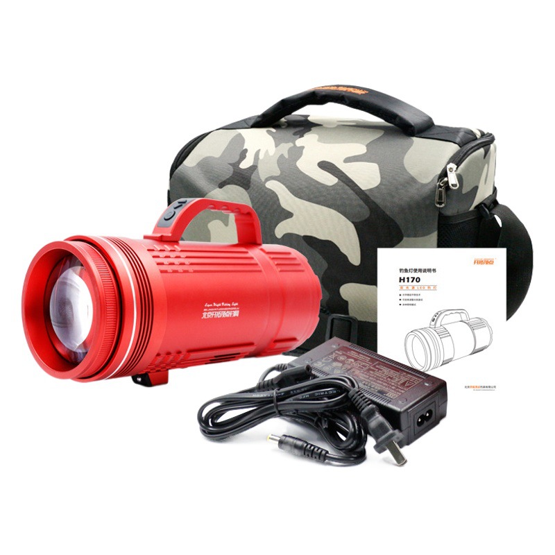 Top Vertex H170 Night Fishing Light Fishing Light Black Pit Flagship Recommended Super Bright