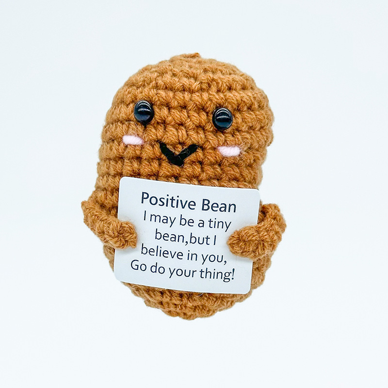 Muñeco Tejido a Mano de Felpa Decorativo para Escritorio y Regalo image 103
