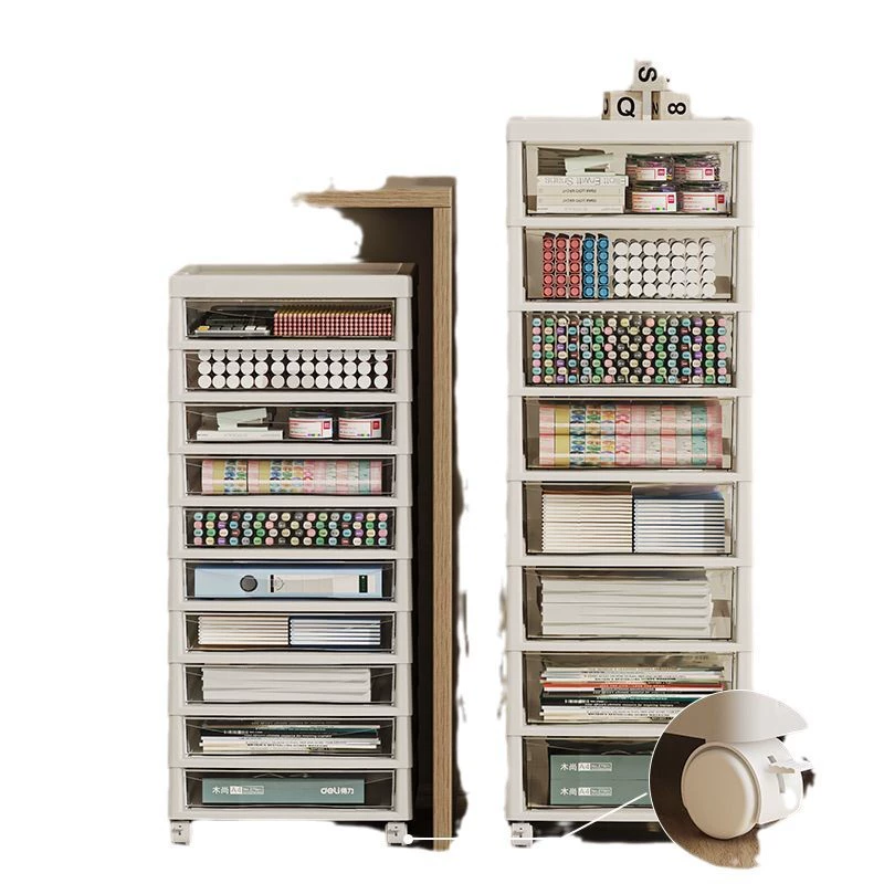 Ящик для хранения косметики типа Drawer, оформление рабочего стола, ногти, бижутерия, прозрачный лоток, студенческий многоуровневый шкаф