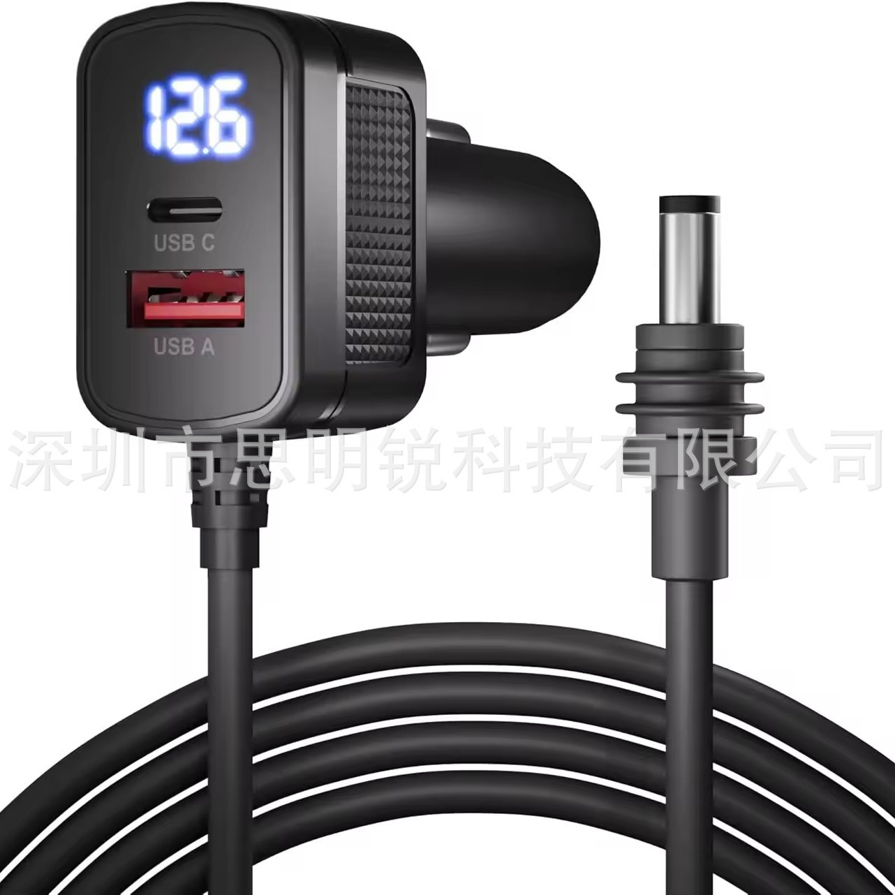 60W is suitable for mini devices, car charger, vehicle charging DC car charger, waterproof 12V/24V car charger TR69