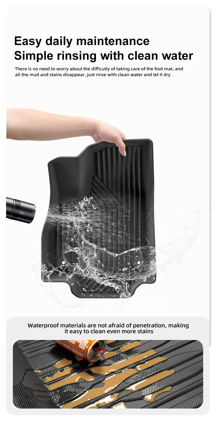Suitable for 25 Kia Ev3 Car Floor Mats, Special Car Floor Mats, Tpe Floor Mats, Trunk Mats, Cross-Border