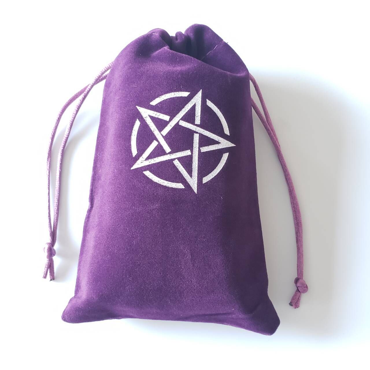 Velvet Tarot And Oracle Card Storage Bag With 8 Colours_voghion.com