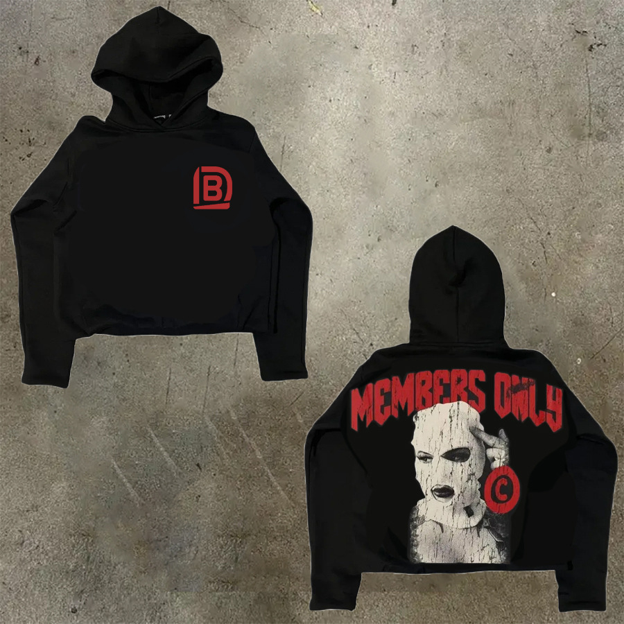 스타일 10 "면 후드 스웨터]