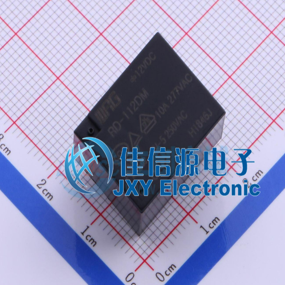 功率继电器       RD-112DM   WRG(旺荣集团) 12V 10A
