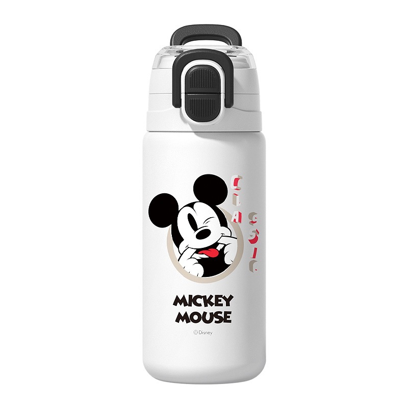 Osos de fresa auténticos autorizados tazas calientes para niños tazas de doble bebida adorables estudiantes tazas de paja tazas de agua