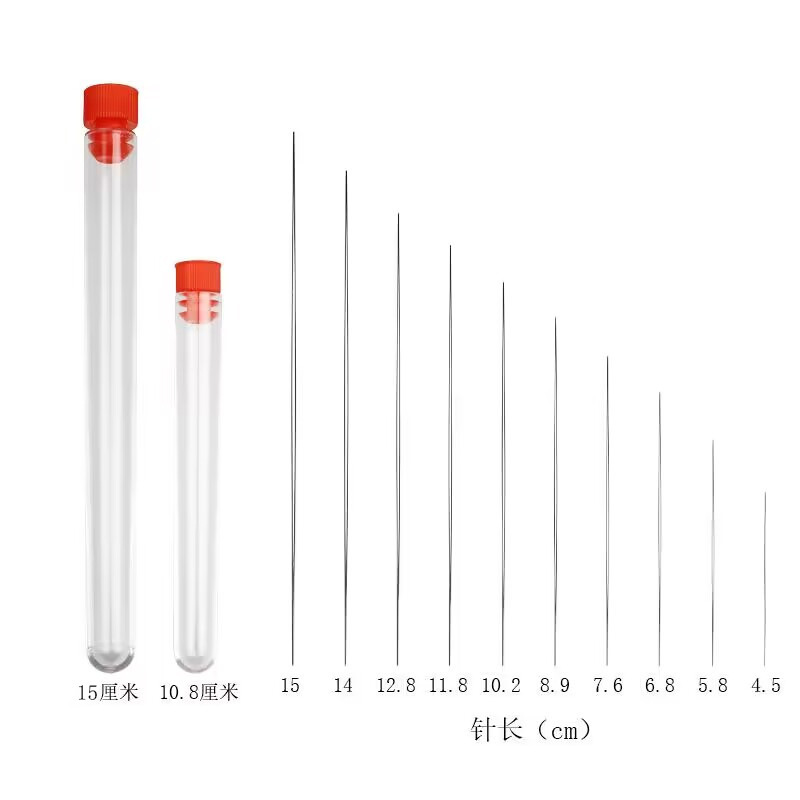 Diy Beaded Hook Needle Middle-Aperture Needle Middle-Aperture Needle Collar Needle