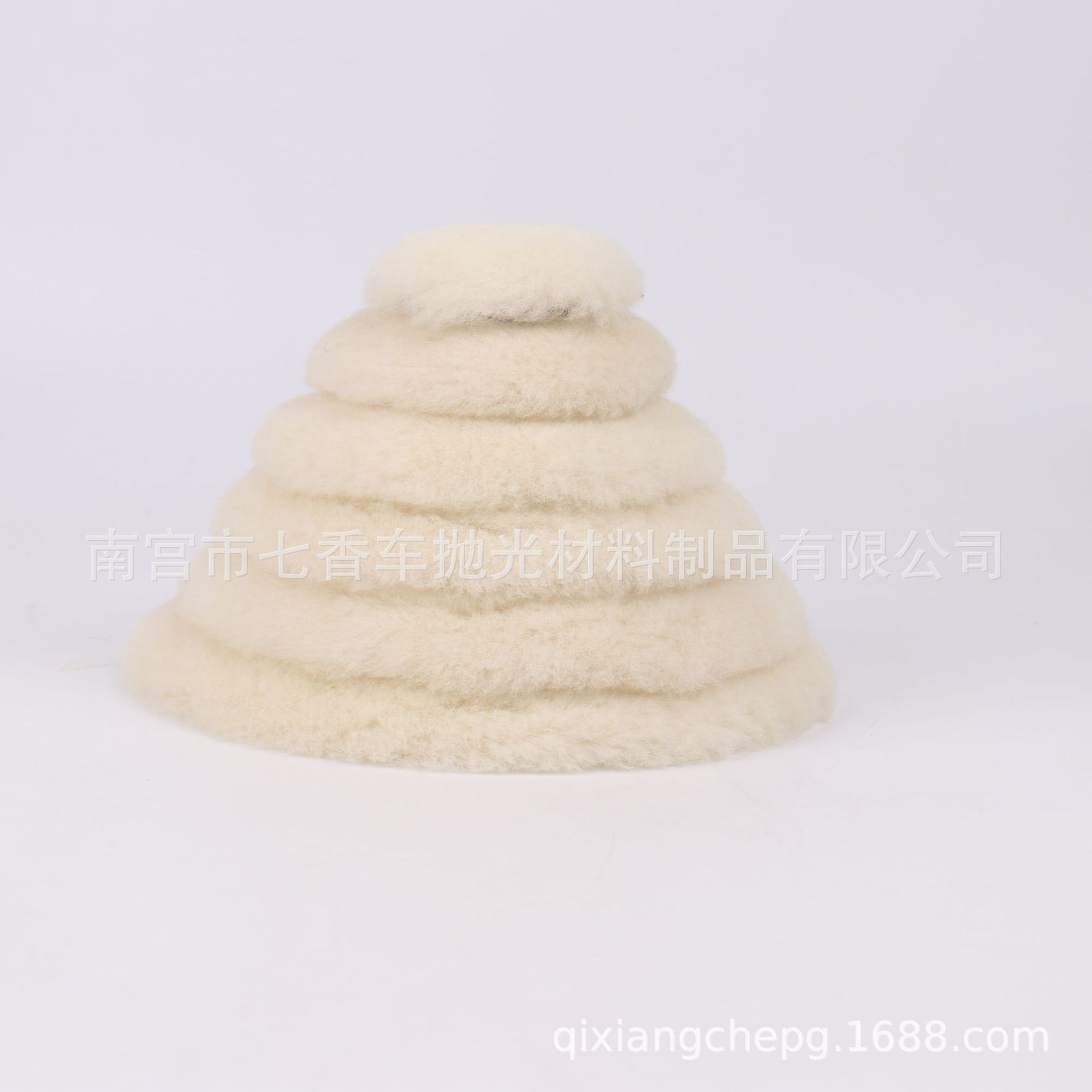 1 2 3 4 5 6 7 pulgadas bola de lana coche belleza encerado rueda de lana autoadhesiva almohadilla de pulido Placa de lana