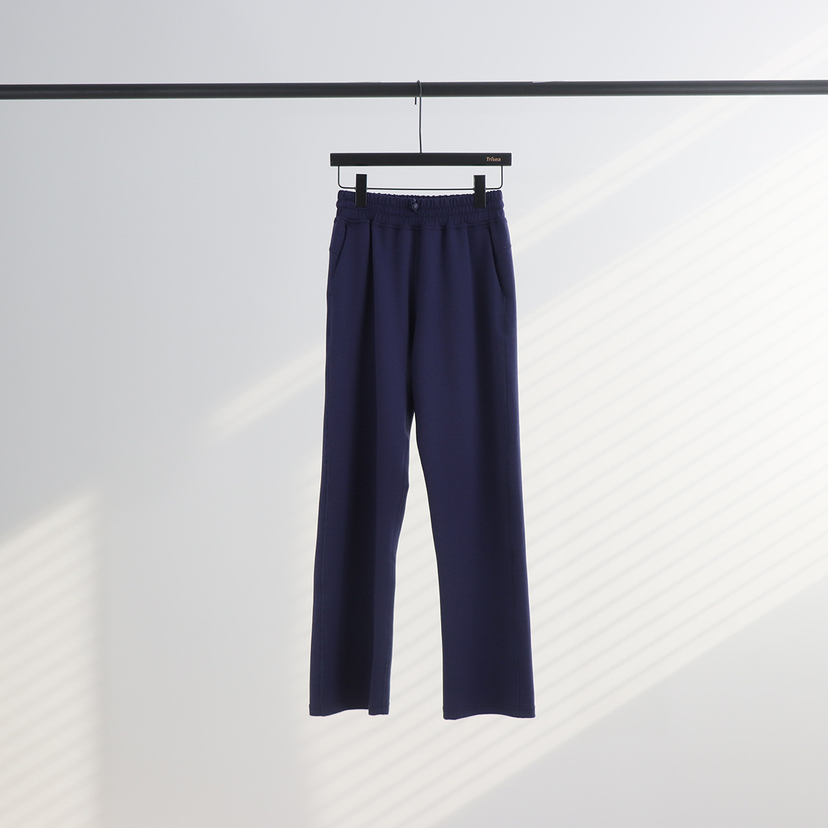 LULU, el mismo modelo de pantalones de aire casuales de cintura alta, pantalones de piernas largas, nuevos productos para mujeres.
