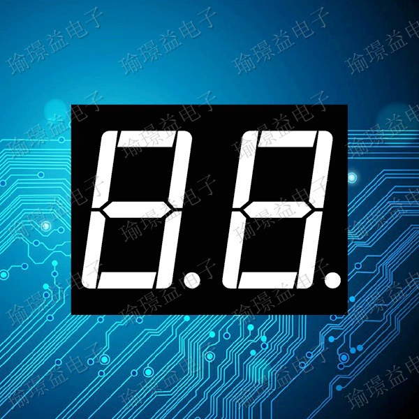Светодиодная цифровая трубка 0,56 дюйма двухразрядная синяя цифровая трубка 5261AB5261BB производитель большой спот