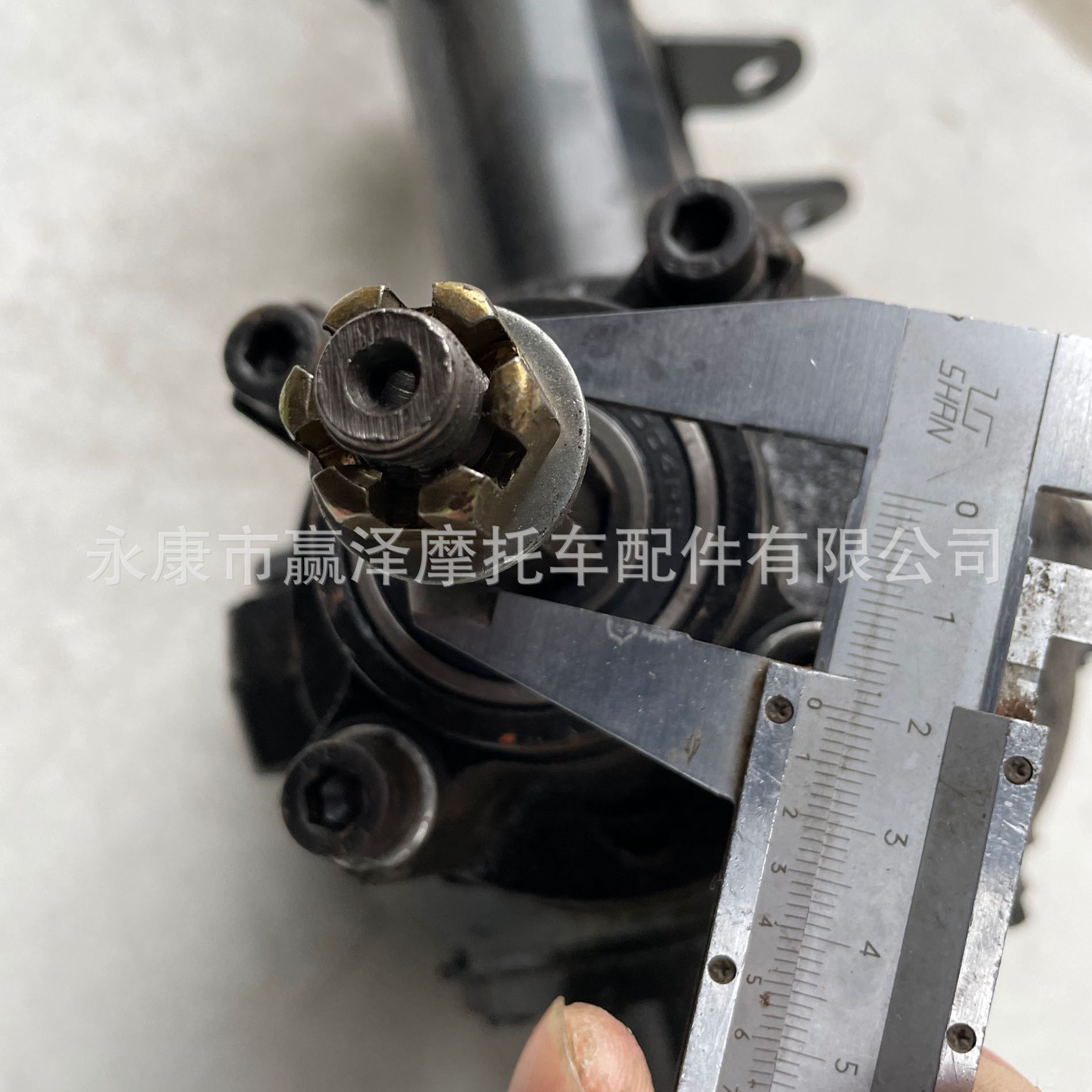 Modified go-kart, ATV, and motorcycle accessories: shaft drive differential, drum brake rear axle, gear box flange