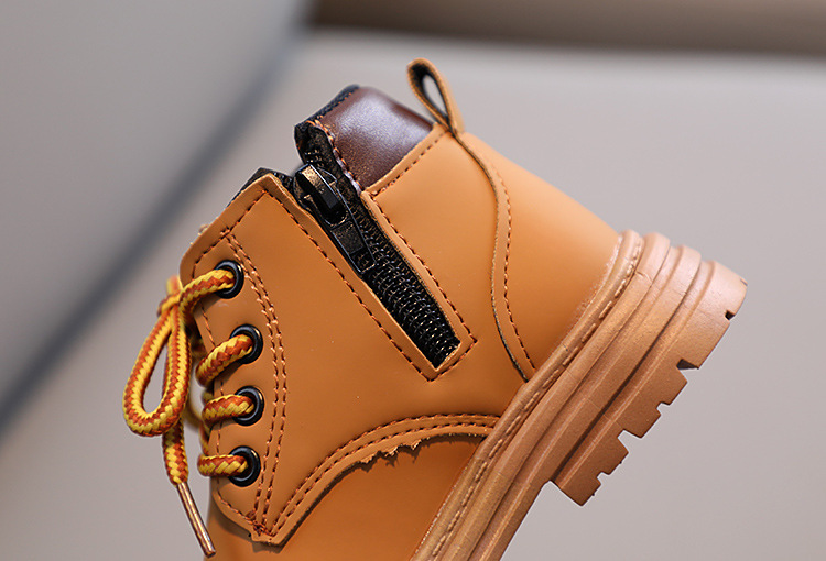 Martin 2023 Autumn/Winter New Children's Shoes Girls' Baby Little Yellow Boots Boys' Casual Soft_voghion.com