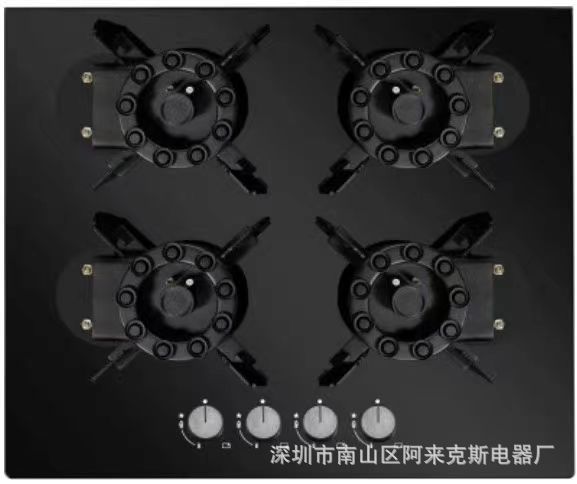 Comercio exterior cuatro cuatro ojos incrustados exportar estufas de gas domésticas estufas de gas estufas de acero incrustadas dos